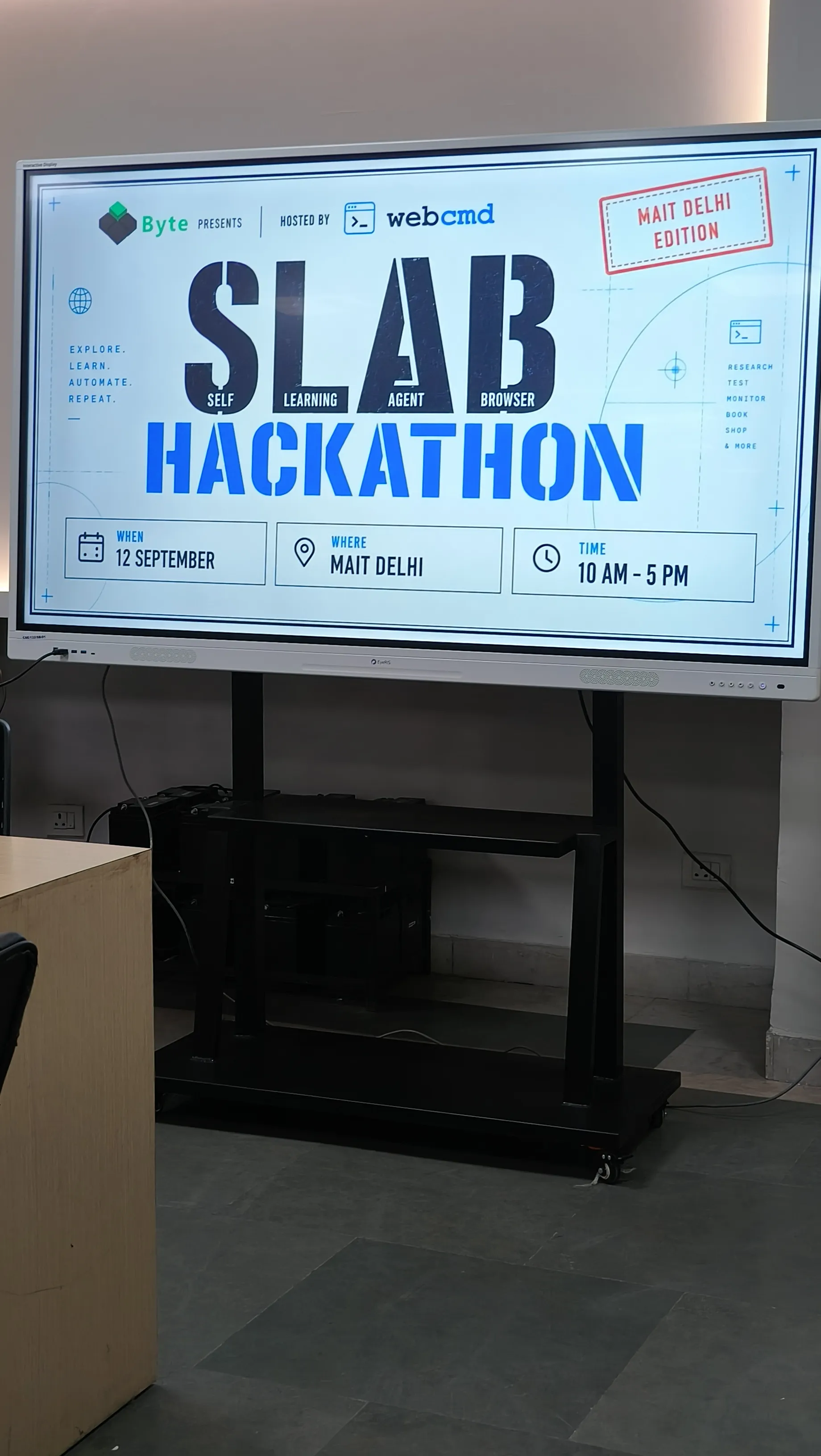 WebCMD Hackathon gallery image